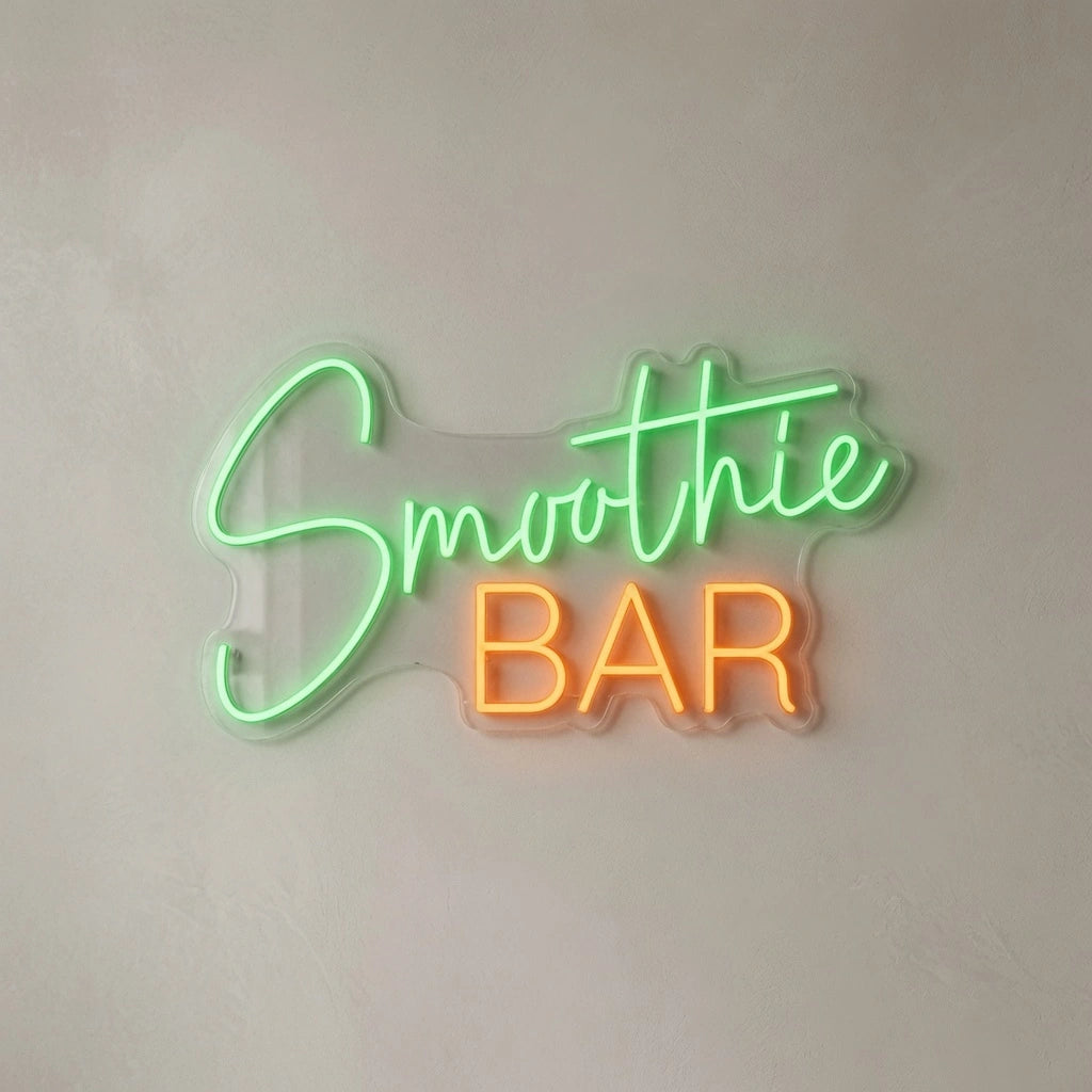 Smoothie Bar LED Neon Sign - 04 Size Image