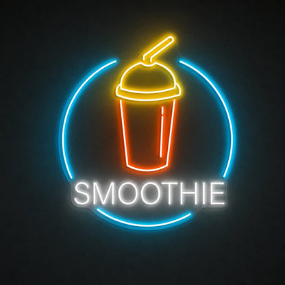 Smoothie LED Neon Sign Garage Man Cave Neon Sign main product image