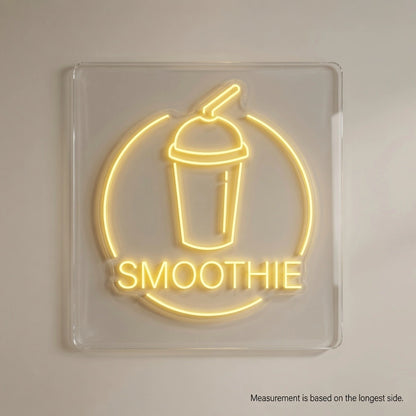 Smoothie Wall Decor LED Neon Sign - 04 Size Image