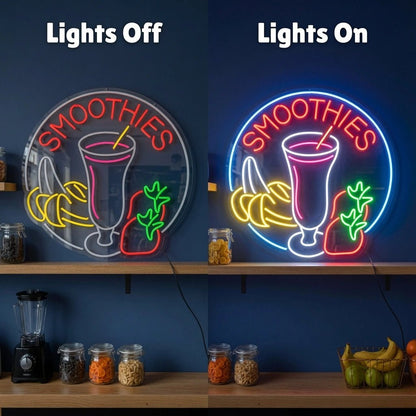 Smoothies LED Neon Sign - Shineneon