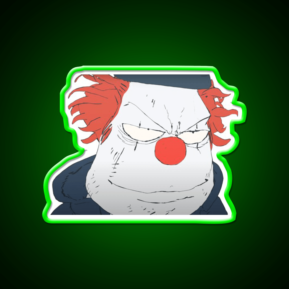 Smug Steve Fast Food Led Neon Sign For Burger Place Rgb Color - Shineneon