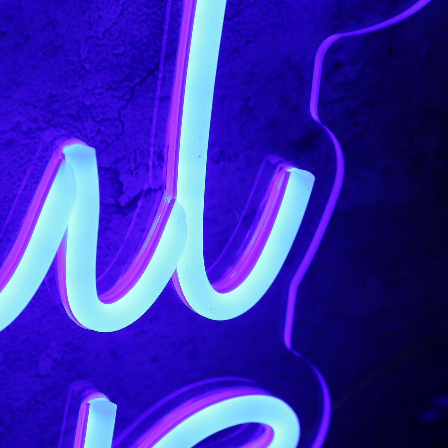 Smut Slut Blue Led Neon Sign - Shineneon