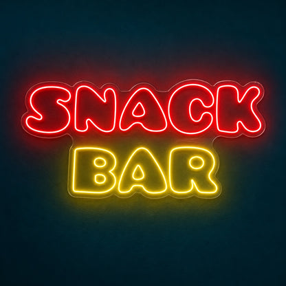 Snack Bar LED Neon Sign - product hero