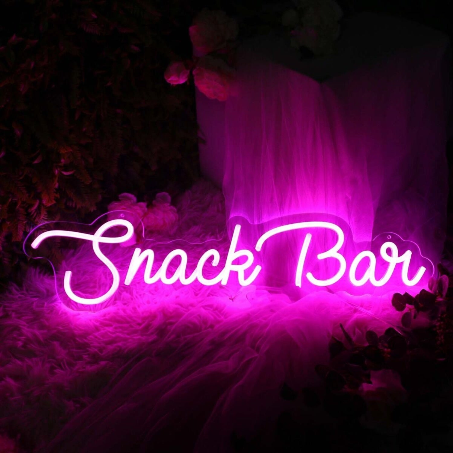 Snack Bar Pink Led Neon Sign - Shineneon
