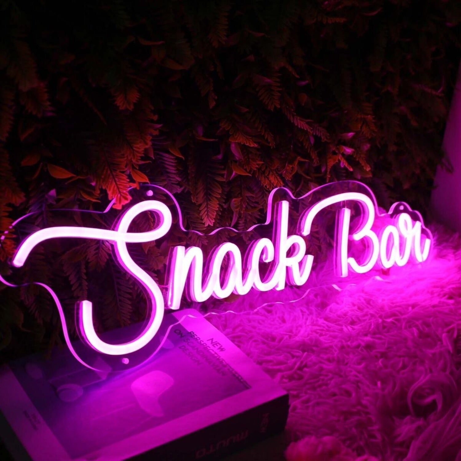 Snack Bar Pink Led Neon Sign - Shineneon