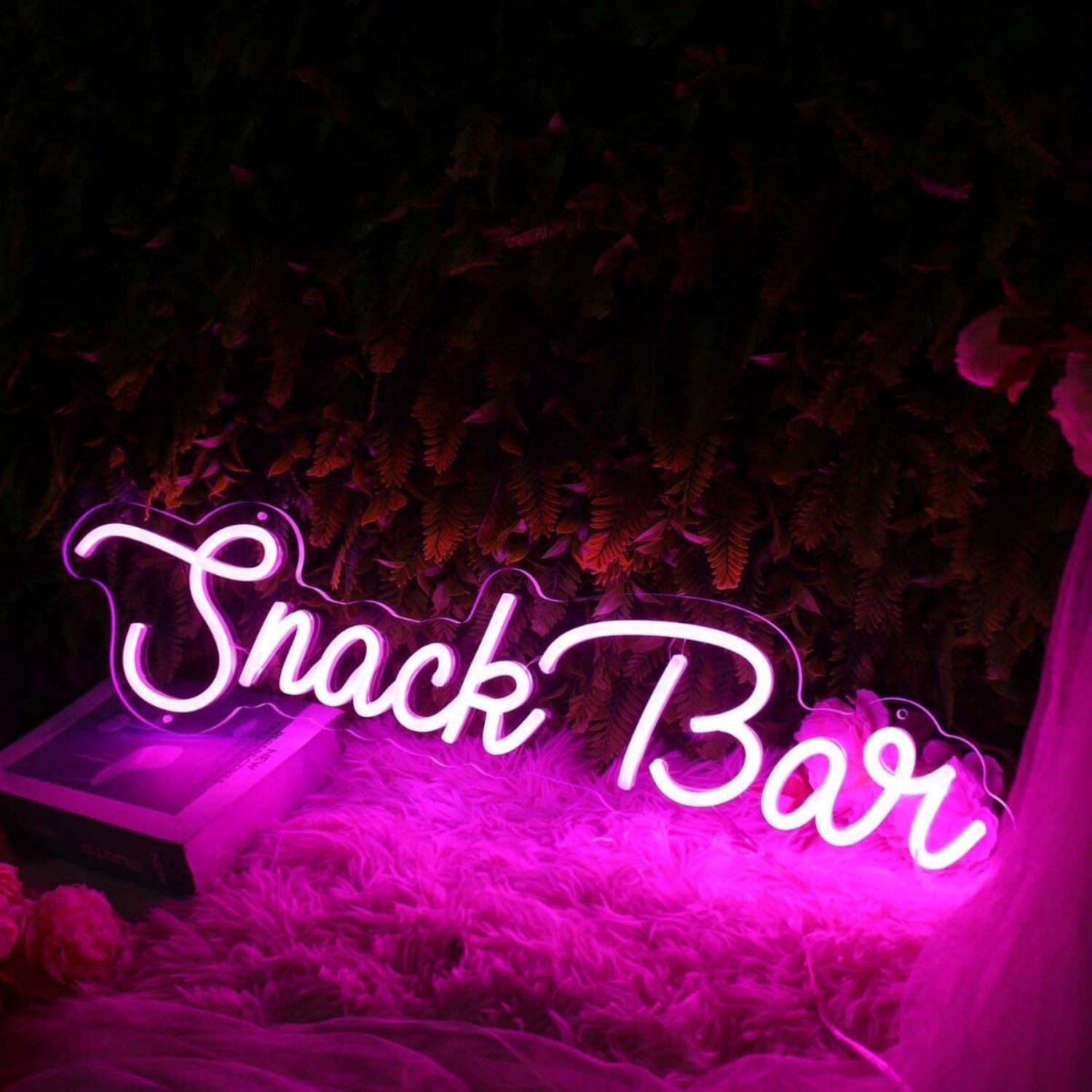 Snack Bar Pink Led Neon Sign - Shineneon