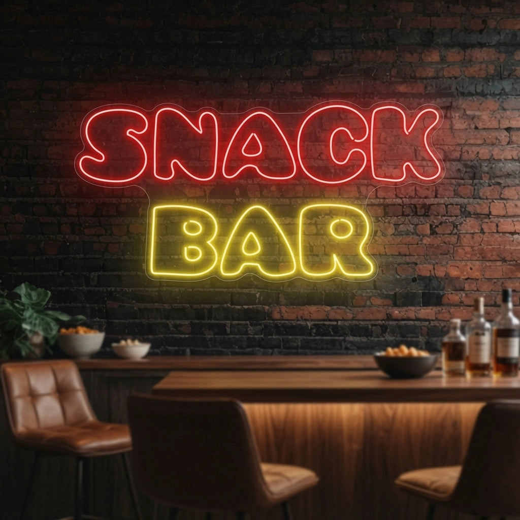 Snack Bar Wall Decor LED Neon Sign - 02 High-Converting Product Image