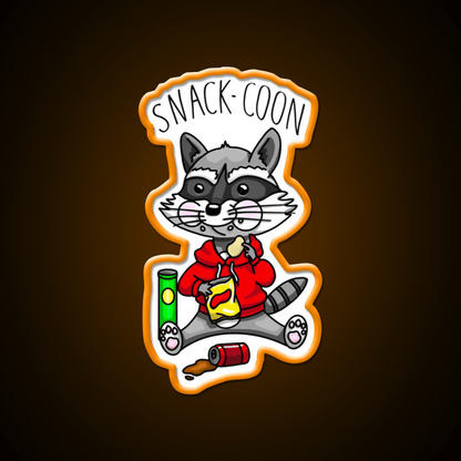 Snack Coon Snack Food Led Neon Sign Rgb Color - Shineneon