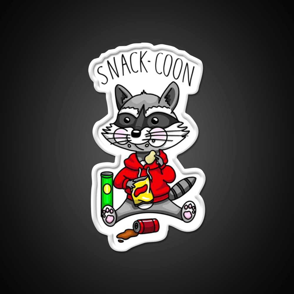 Snack Coon Snack Food Led Neon Sign Rgb Color - Shineneon