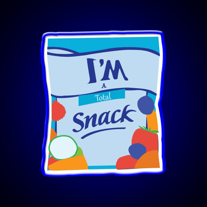 Snack Food Led Neon Sign For Junk Food Fans Rgb Color - Shineneon