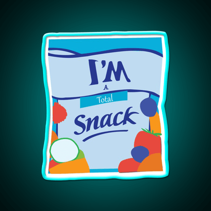 Snack Food Led Neon Sign For Junk Food Fans Rgb Color - Shineneon