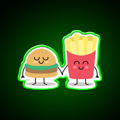 Snack Food Led Neon Sign For Snack Bar Rgb Color - Shineneon