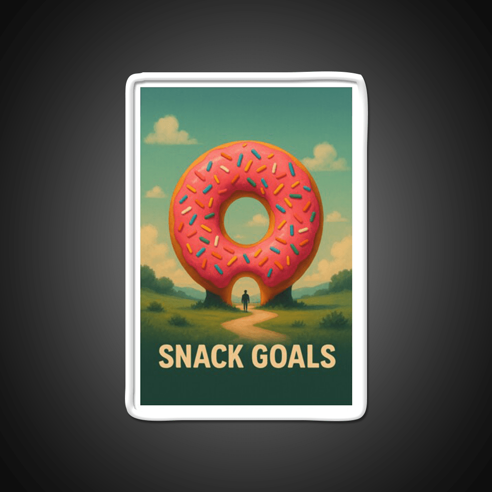 Snack Goals Snack Food Led Neon Sign Rgb Color - Shineneon