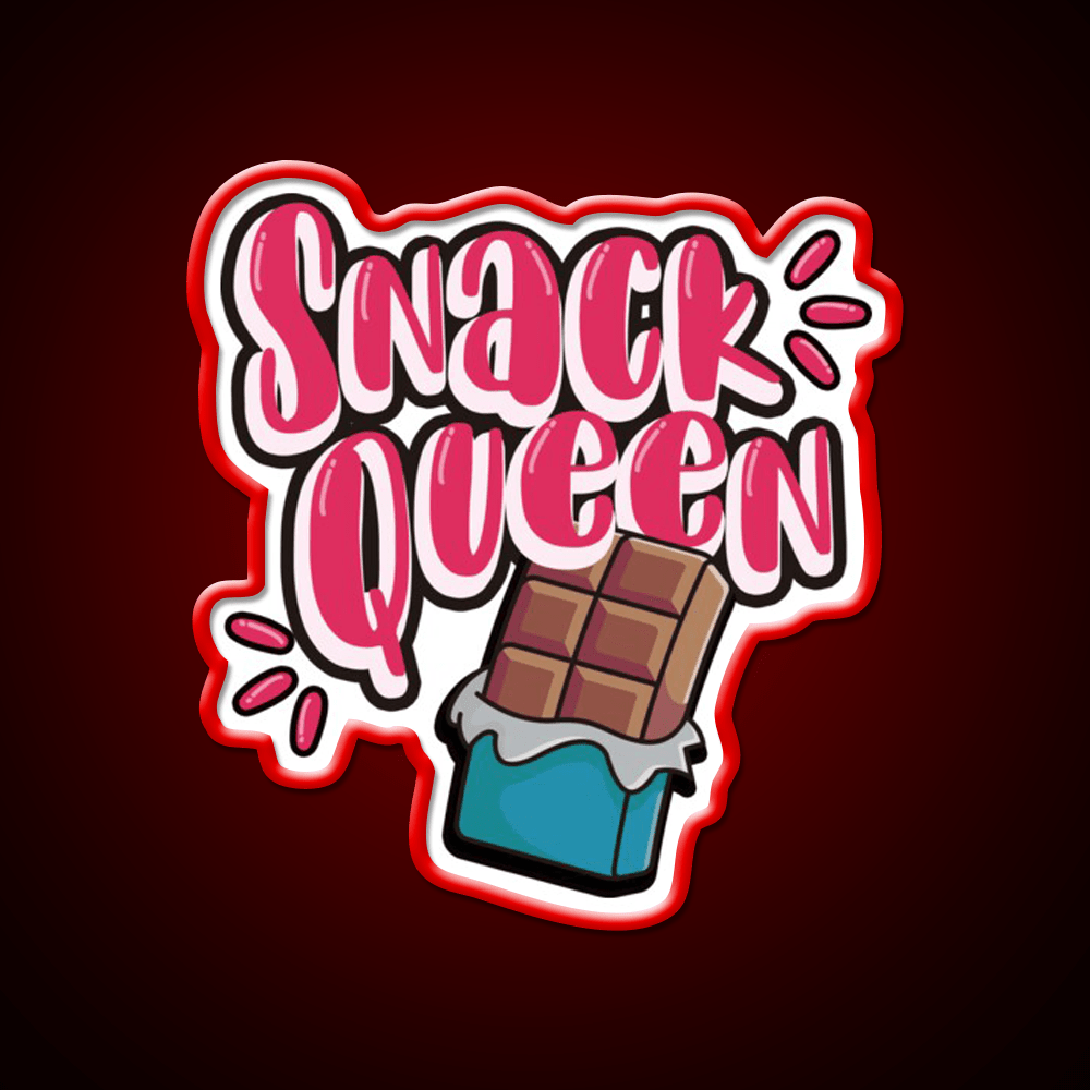 Snack Queen Snack Food Led Neon Sign Rgb Color - Shineneon
