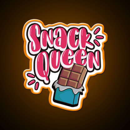 Snack Queen Snack Food Led Neon Sign Rgb Color - Shineneon