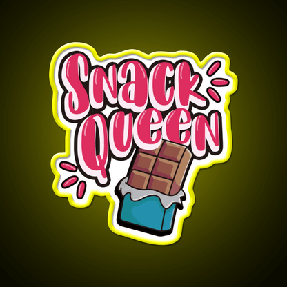 Snack Queen Snack Food Led Neon Sign Rgb Color - Shineneon