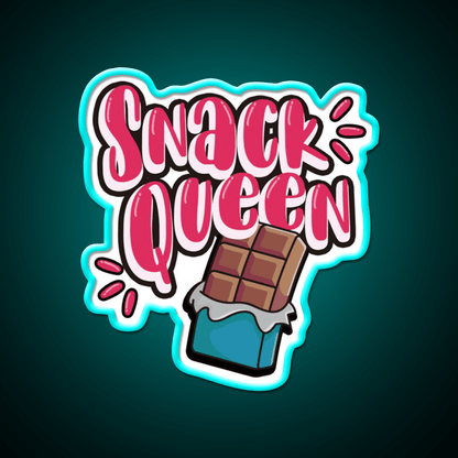 Snack Queen Snack Food Led Neon Sign Rgb Color - Shineneon