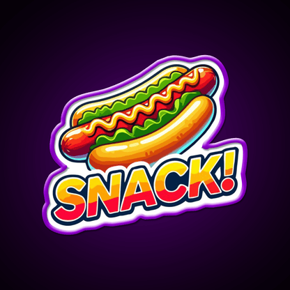 Snack Time Hotdog Snack Food Led Neon Sign Rgb Color - Shineneon