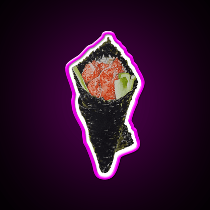 Snack Time Japanese Temaki Snack Food Led Neon Sign Rgb Color - Shineneon