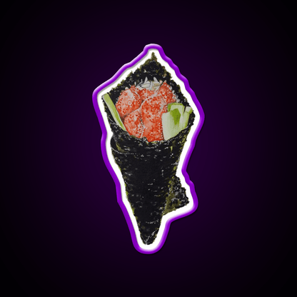 Snack Time Japanese Temaki Snack Food Led Neon Sign Rgb Color - Shineneon