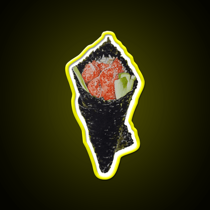 Snack Time Japanese Temaki Snack Food Led Neon Sign Rgb Color - Shineneon