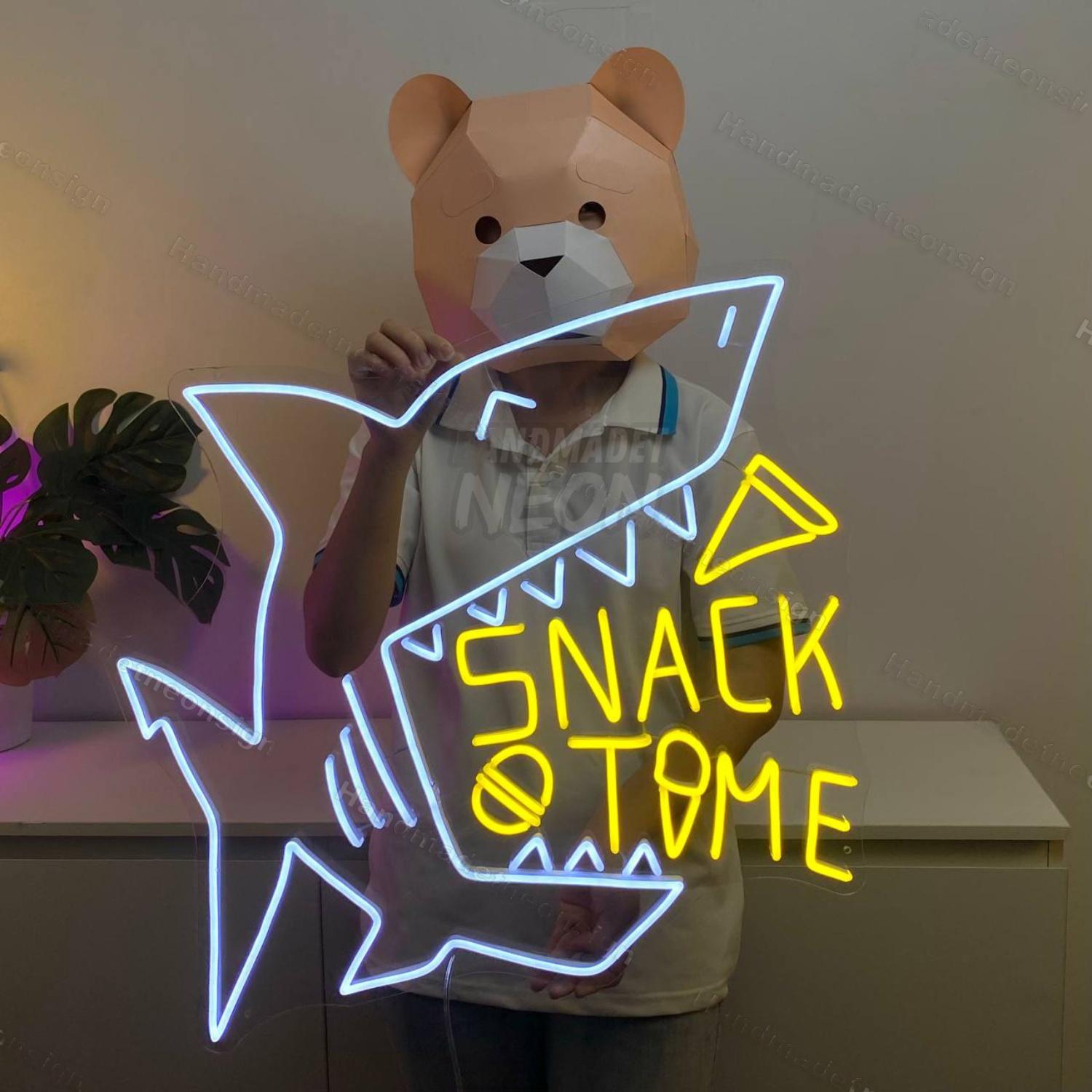 Snack Time Led Neon Sign Food Led Neon Sign | Shineneon