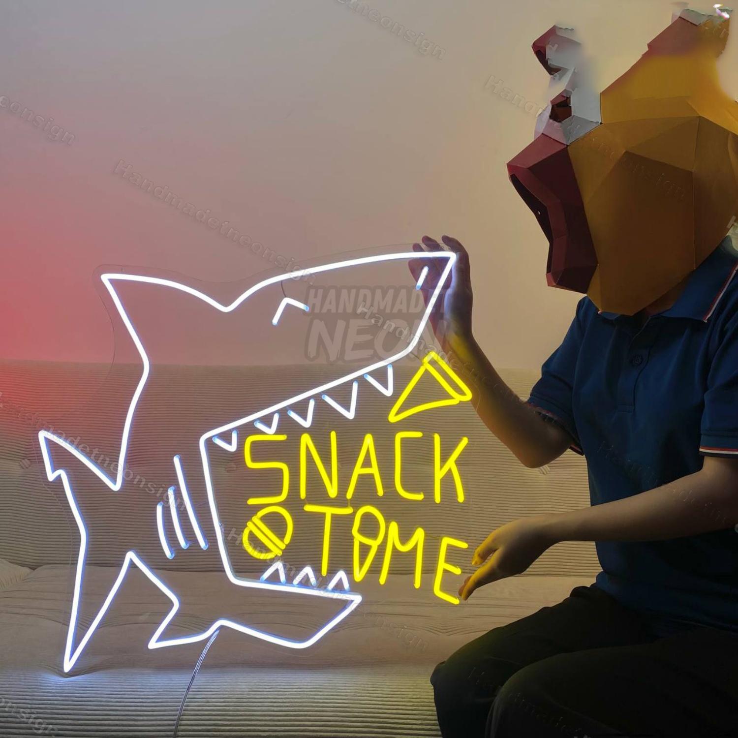 Snack Time Led Neon Sign Food Led Neon Sign | Shineneon