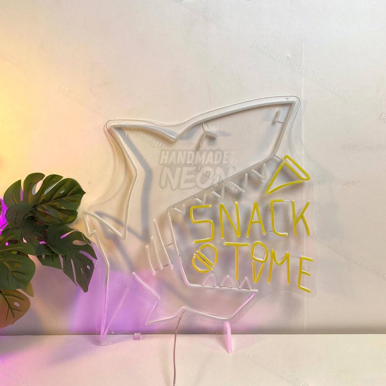 Snack Time Led Neon Sign Food Led Neon Sign | Shineneon