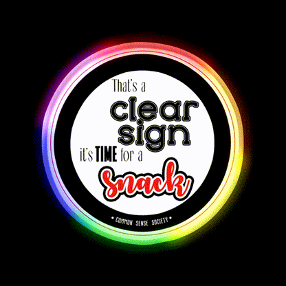 Snack Time Snack Food Led Neon Sign For Snack Kitchen Rgb Color - LED neon sign close-up detail