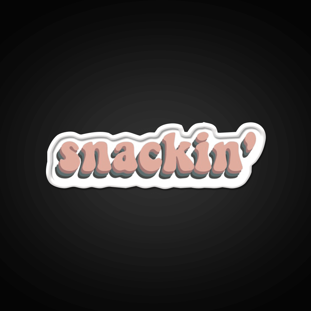 Snackin Snack Food Led Neon Sign Rgb Color - Shineneon