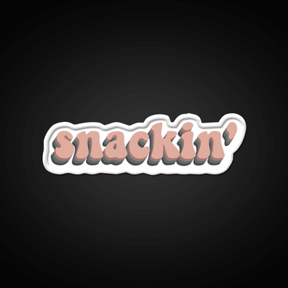 Snackin Snack Food Led Neon Sign Rgb Color - Shineneon
