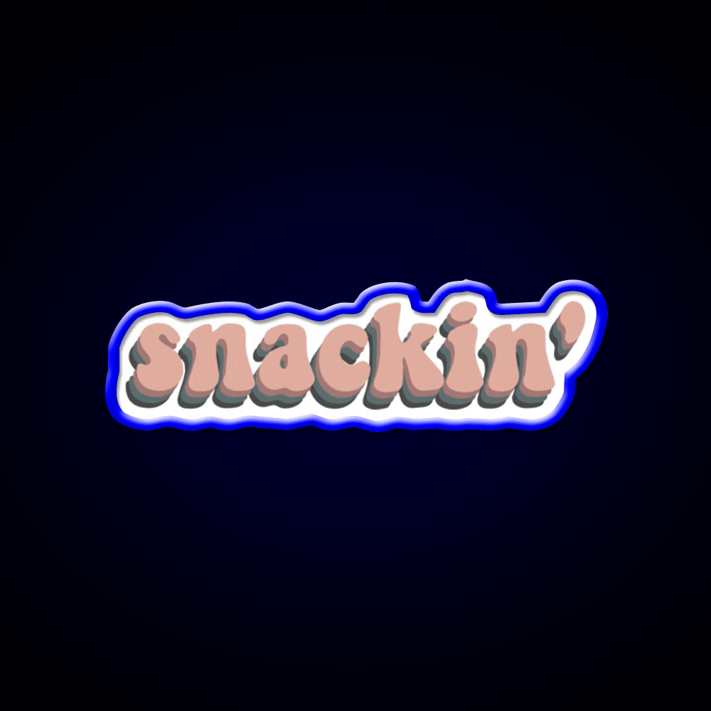 Snackin Snack Food Led Neon Sign Rgb Color - Shineneon