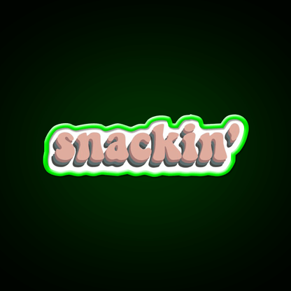 Snackin Snack Food Led Neon Sign Rgb Color - Shineneon