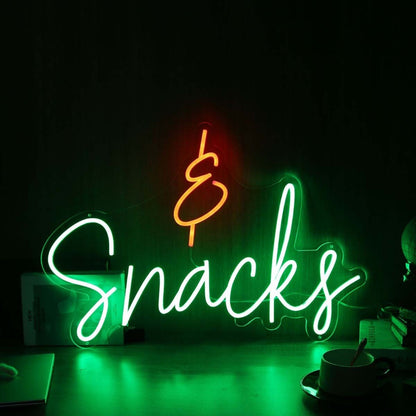 Snacks Custom Led Neon Sign - Shineneon