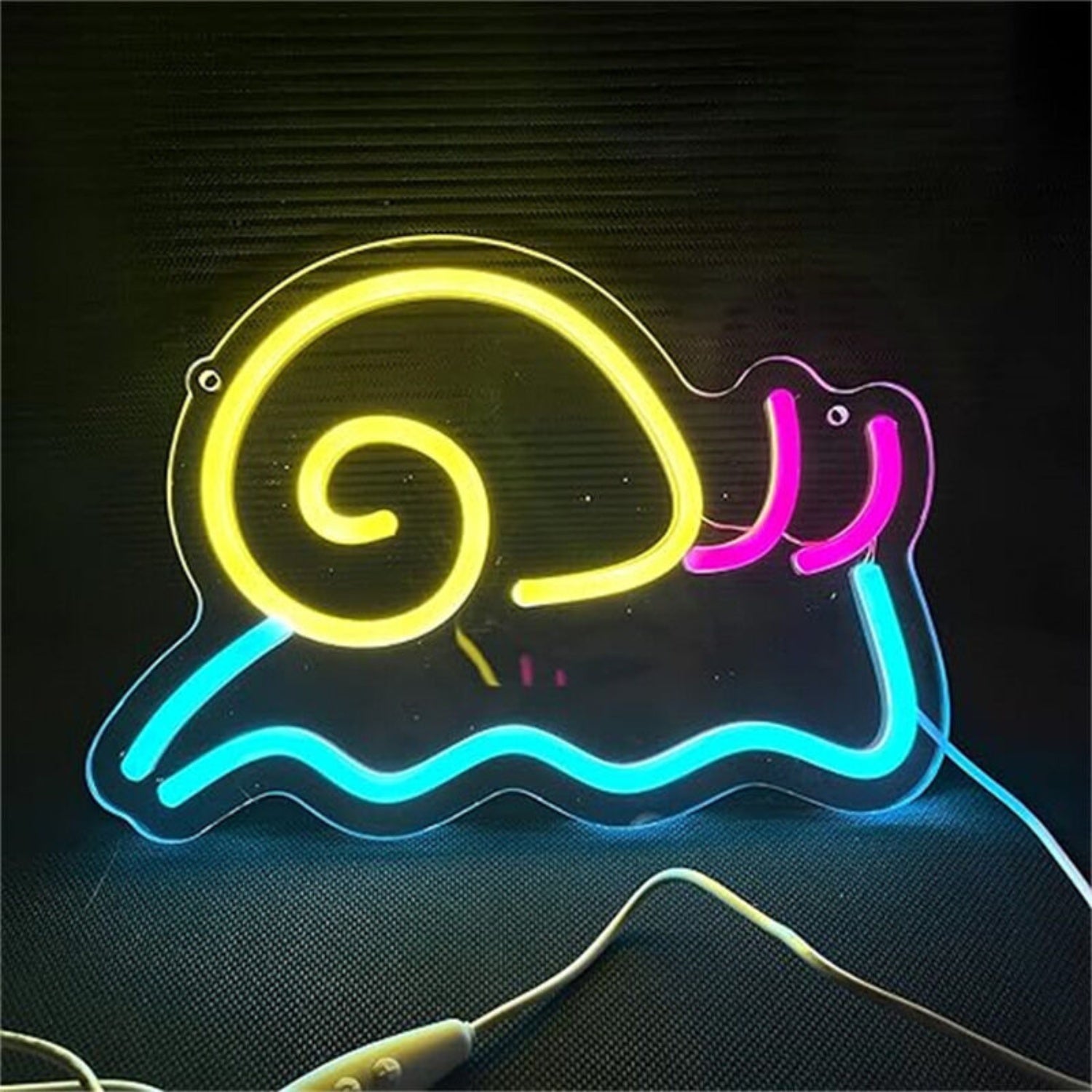 Snail Led Neon Sign For Home Decbars And Celebratory Events - Shineneon