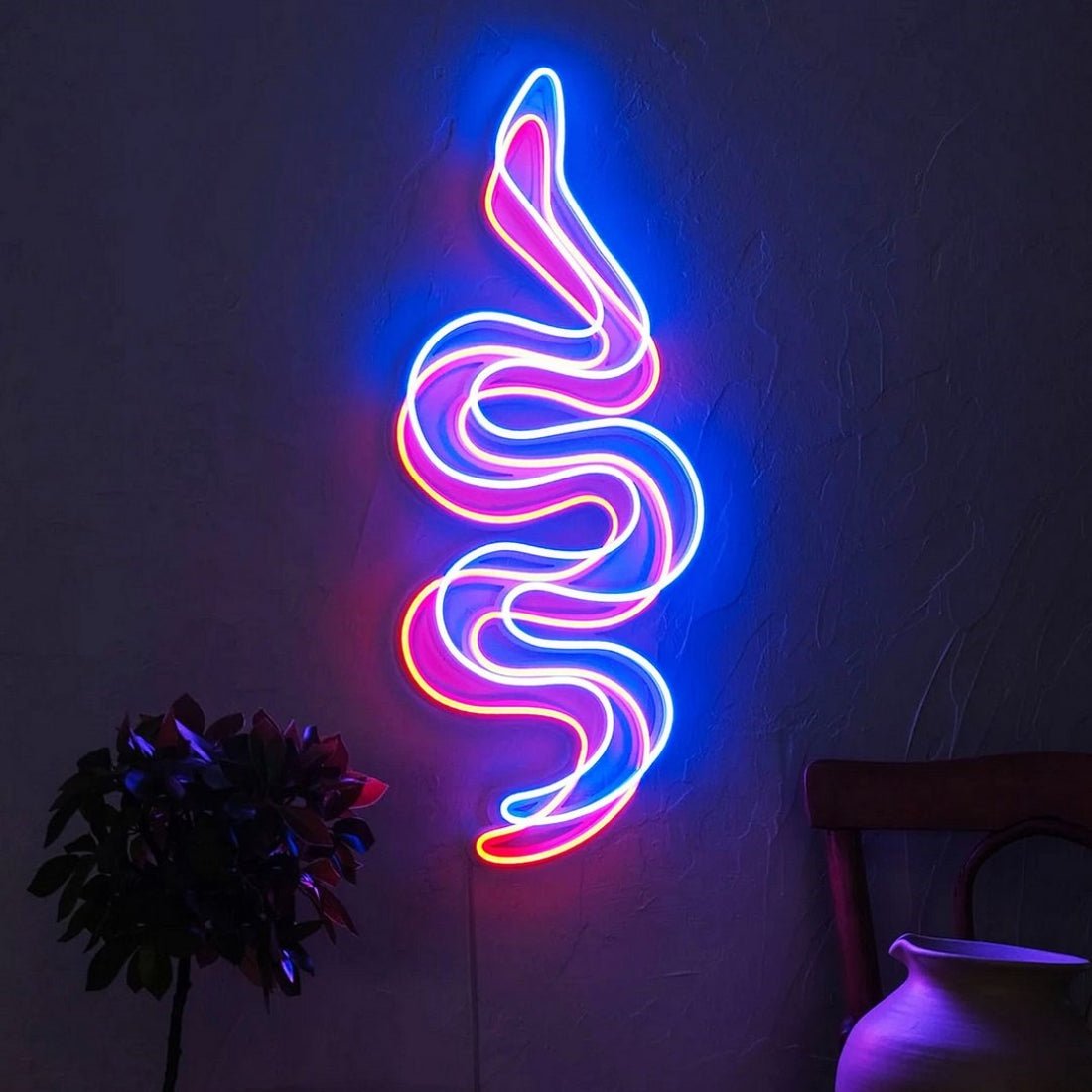 Snake Aesthetic Led Sign Business Neon Sign - Shineneon