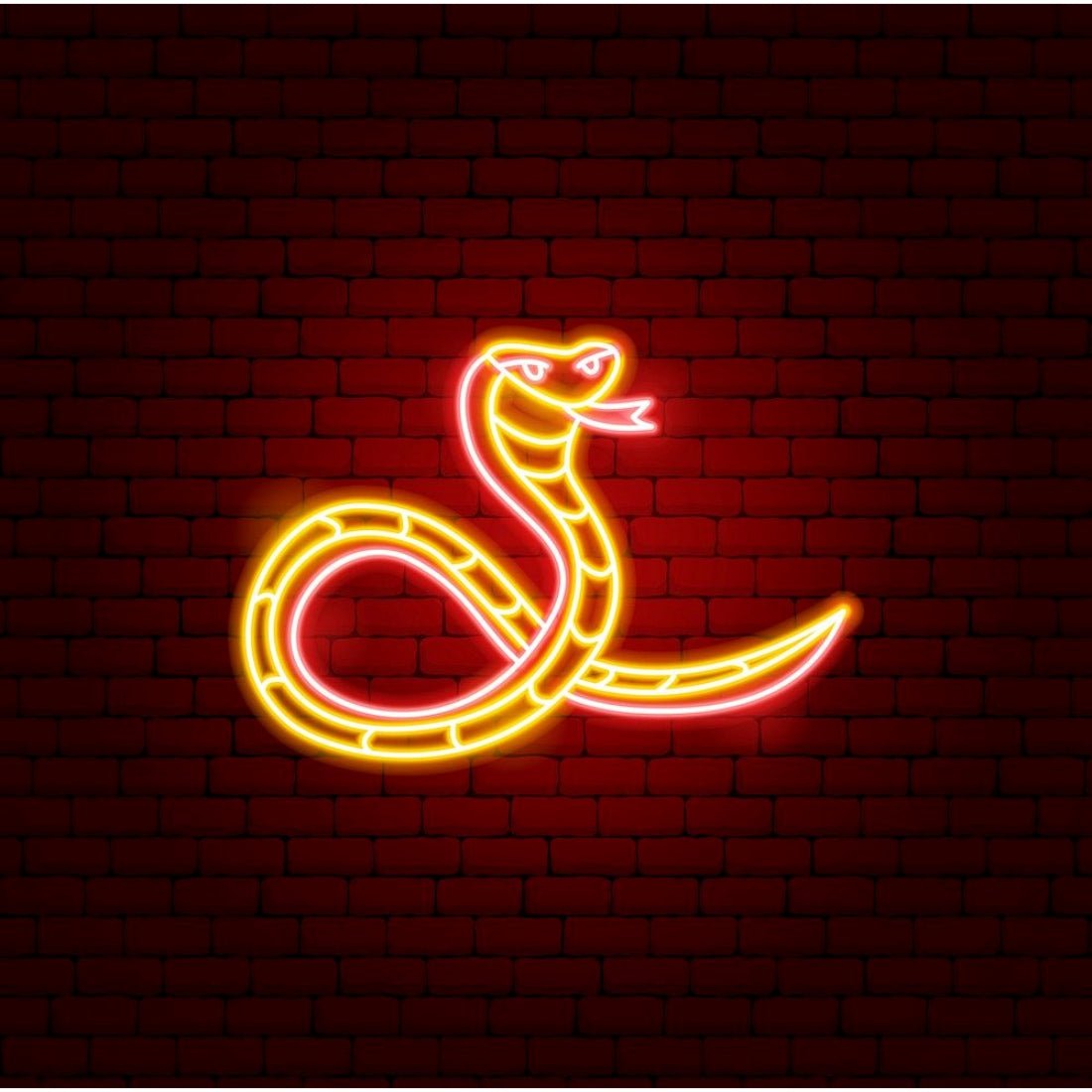 Snake Chinese Zodiac Led Sign Business Neon Sign - Shineneon