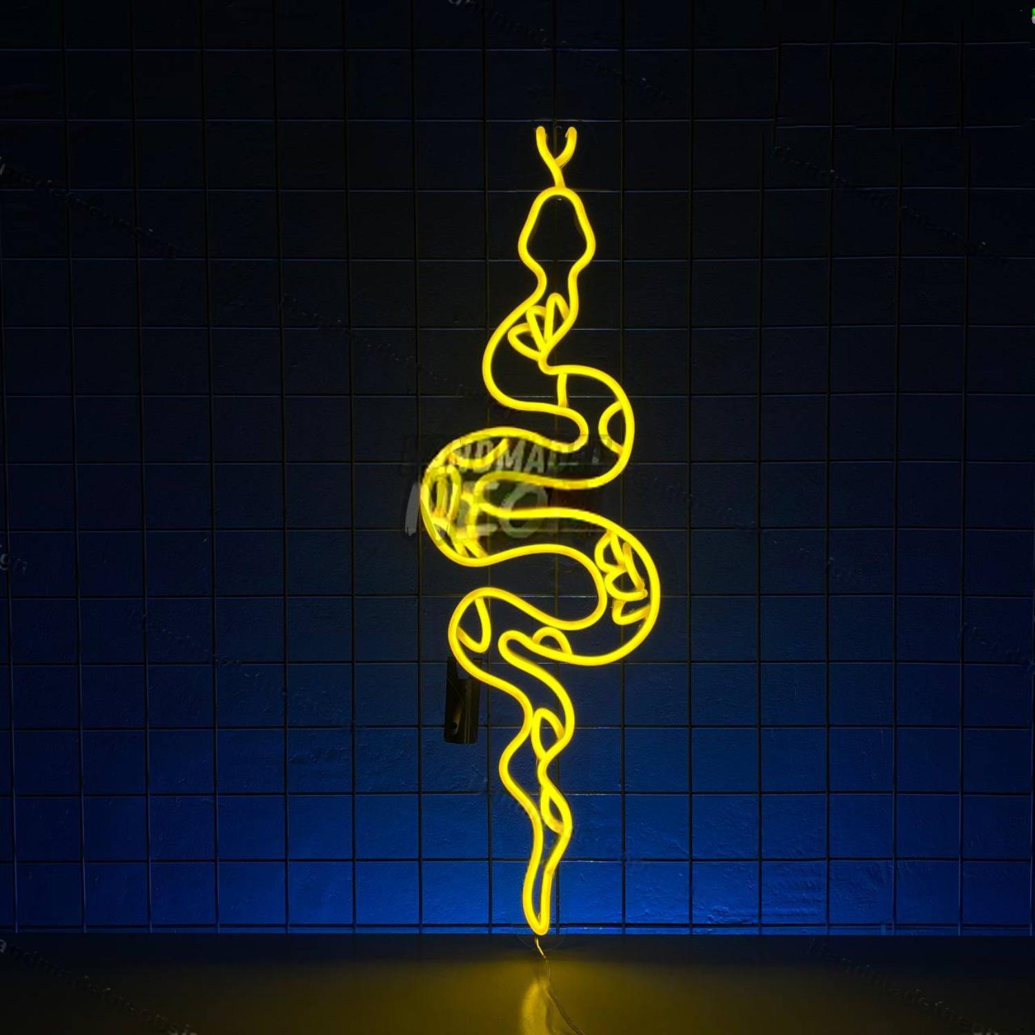 Snake Led Neon Sign Wall Art | Shineneon