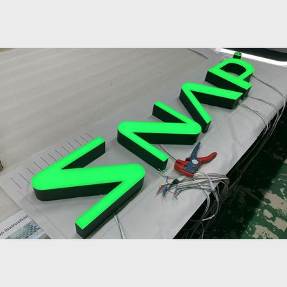 Snap 3D Frontlit Channel Letters Led Light Sign