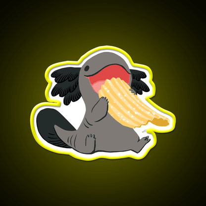 Snaxy Crisp Snack Food Led Neon Sign Rgb Color - Shineneon