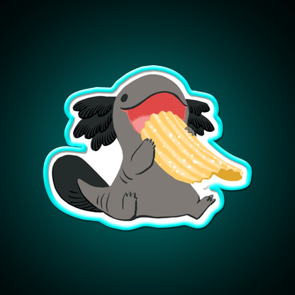 Snaxy Crisp Snack Food Led Neon Sign Rgb Color - Shineneon