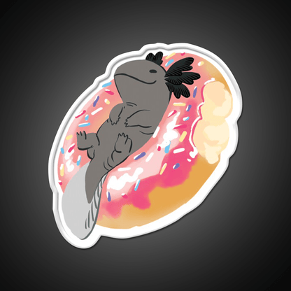 Snaxy Donut Snack Food Led Neon Sign Rgb Color - Shineneon