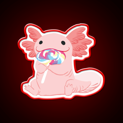 Snaxy Lollipop Snack Food Led Neon Sign Rgb Color - Shineneon