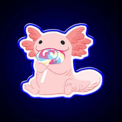 Snaxy Lollipop Snack Food Led Neon Sign Rgb Color - Shineneon