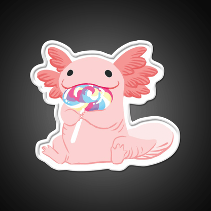 Snaxy Lollipop Snack Food Led Neon Sign Rgb Color - Shineneon