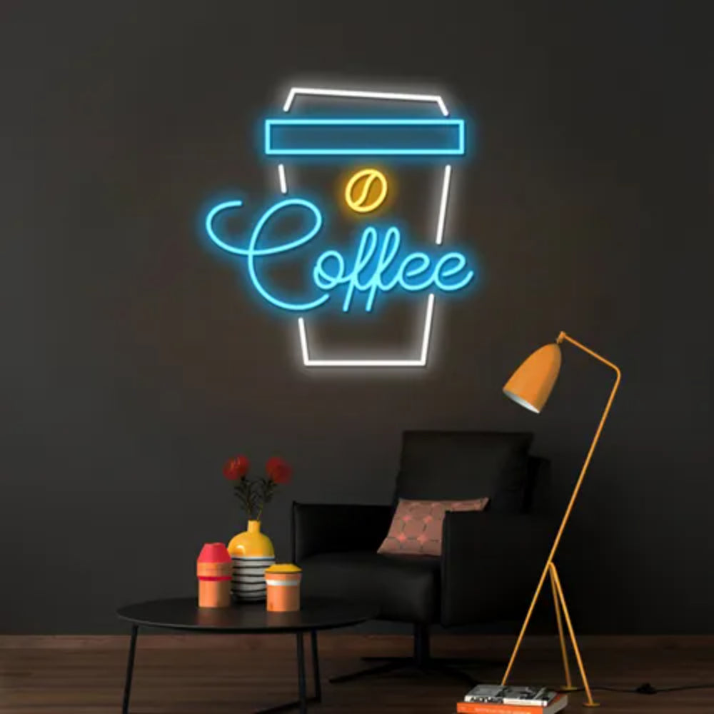 Snazzy Eye-Catching Coffee Led Neon Sign | Shineneon