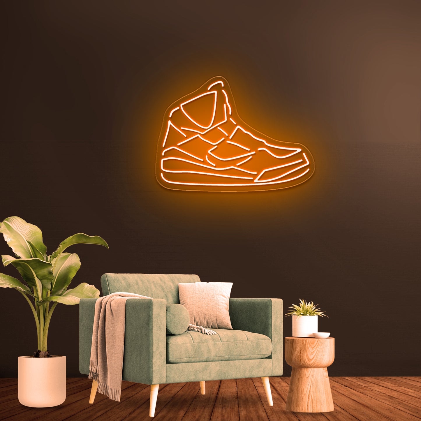 Sneaker Artistic Neon Signs Wall Art Led Signs