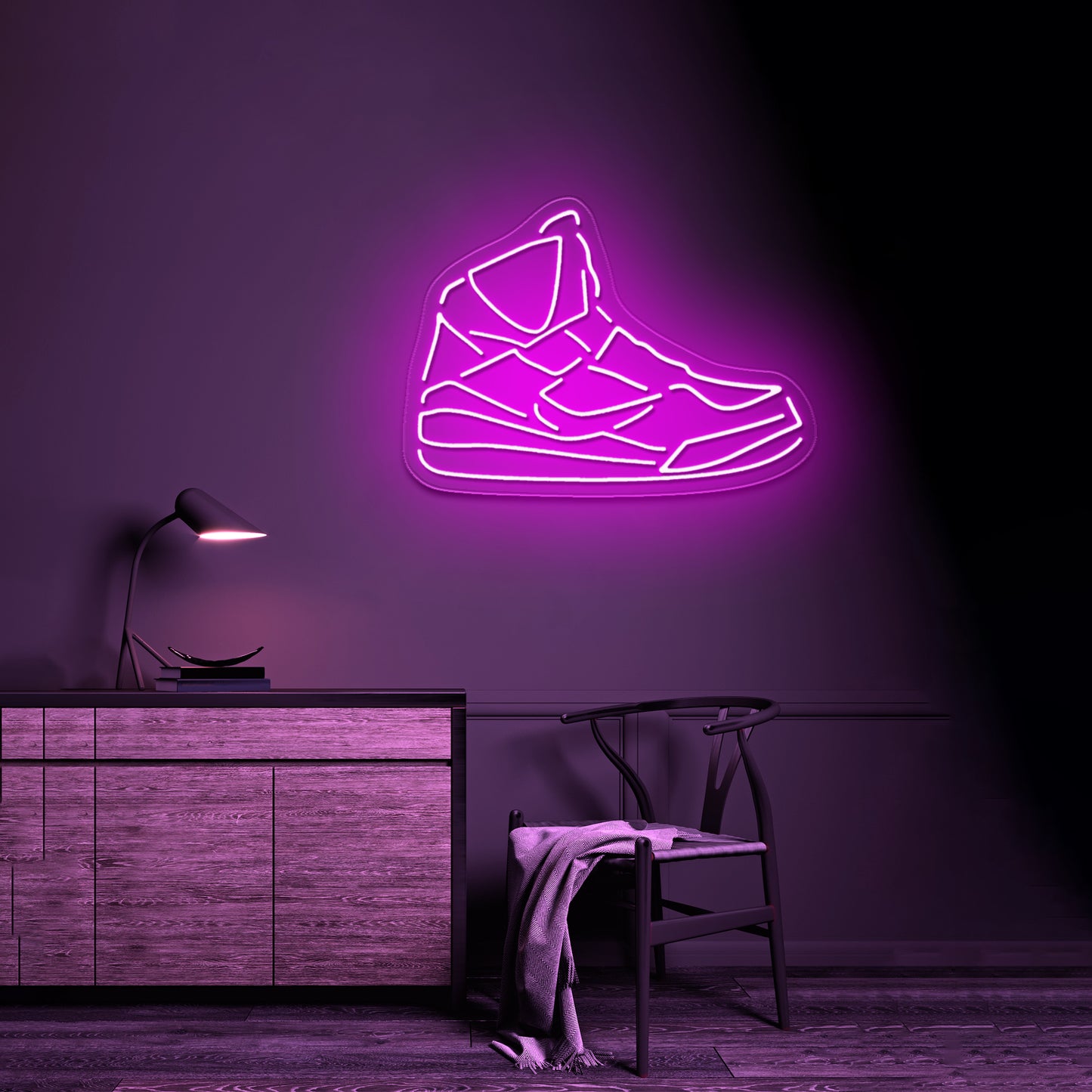 Sneaker Artistic Neon Signs Wall Art Led Signs