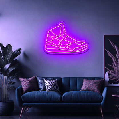 Sneaker Artistic Neon Signs Wall Art Led Signs