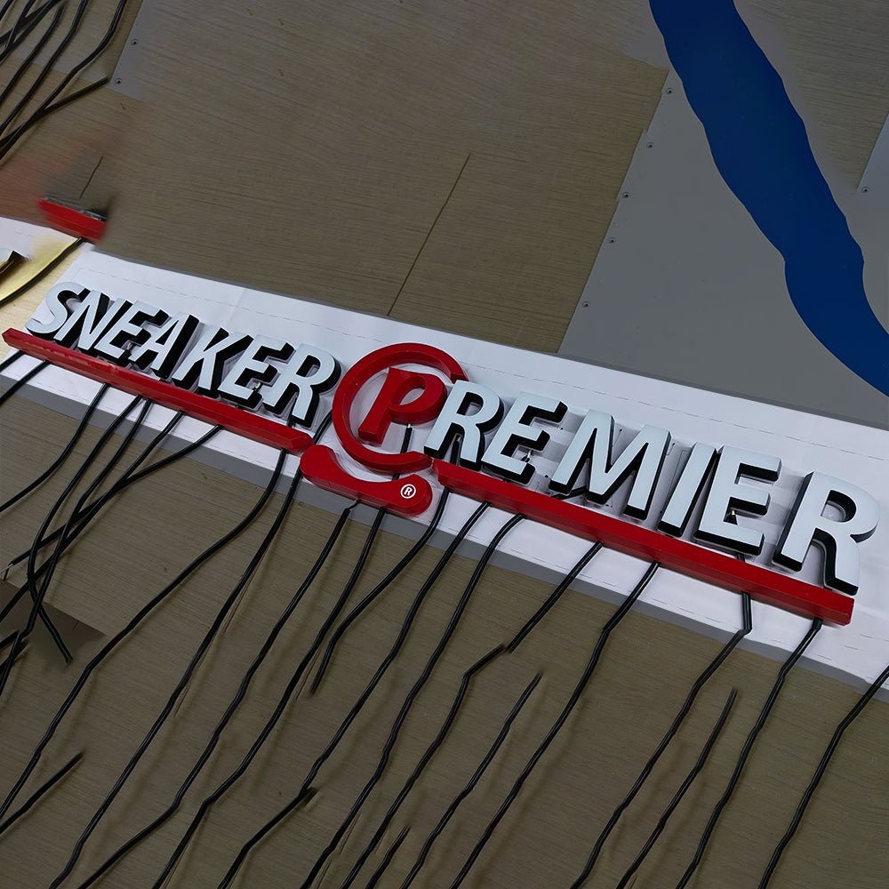 Sneaker Remier 3D Frontlit Channel Letters Led Light Sign - Shineneon